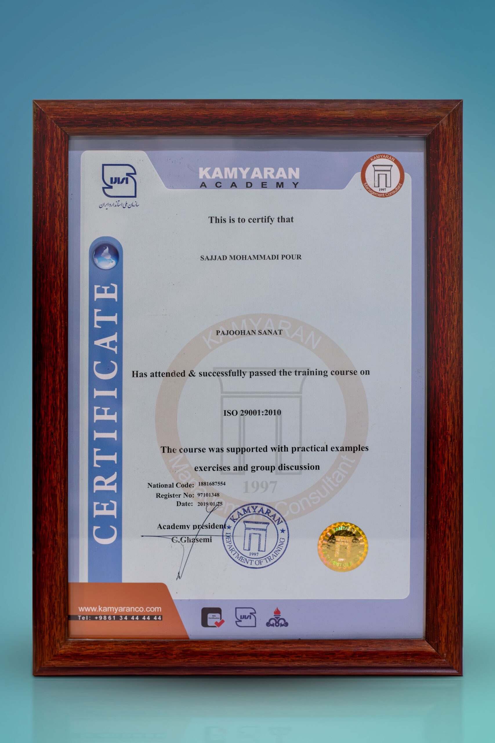 Certificate-4